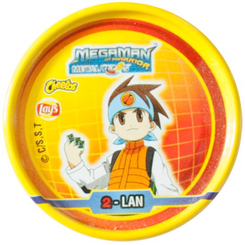 Tazos > MegaMan NT Warrior Metal Tazos